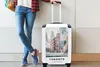 MuchoWow® MuchoWow® Koffer Handgepäck Trolley Rollkoffer Produktbild-Vorschau 5