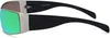 Sonnenbrille Herren Pilot Flieger Biker Sonnen Brille Grün Produktbild-Vorschau 4