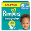 Pieluchy Pampers Baby-Dry rozmiar 5 - 104 - 11 kg/16 kg Podgląd zdjęcia produktu 1