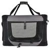 Trendline Tiertransportbox 60 x 42 x 42 cm schwarz-grau Produktbild-Vorschau 4