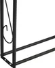 Gartenbogen aus schwarzem Metall - Halbpergola Produktbild-Vorschau 5