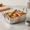 4er Set Mini Servierpfanne Edelstahl 17,5 x 8,5 x 7 cm Mit Produktbild-Vorschau 3