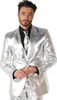 Mr Shiny Silver kostium dla mężczyzn Opposuits™ w kolorze Podgląd zdjęcia produktu 2