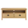 Maison Exclusive - TV-Schrank Hill Honigbraun 110x40x47 cm Produktbild-Vorschau 2