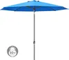 Sonnenschirm 3,5m rund blau Garten Balkon knickbar mit Produktbild-Vorschau 7