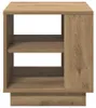 vidaXL Konferenční stolek Artisan dub 40x40x43 cm materiál Náhled obrázku produktu 4