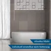 TEXMAXX® Duschrollo für Badewanne mit Seitenzug - Produktbild-Vorschau 6