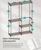 SONGMICS Kleiderschrank offen, Kleiderständer, Produktbild-Vorschau 3