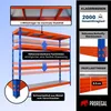 Profi Schwerlastregal Rhino | HxBxT 180x200x60cm | 4 Produktbild-Vorschau 3