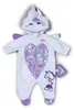 BABY born Unicorn Onesie 43cm, Kombinezon jednoczęściowy Podgląd zdjęcia produktu 1