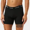 Calvin Klein Boxershorts,  Herren 3p Boxer Brief, Schwarz, Produktbild-Vorschau 2