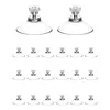 20 Stück Saugnapfhaken für Glasschrauben, Saugnapf, 41 mm, Produktbild-Vorschau 1