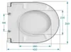 Calmwaters® Antibakterieller WC Sitz für Keramag iCon Produktbild-Vorschau 3