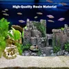 Kunstharz-Aquarium, altes Schloss, Dekoration, Aquarium, Produktbild-Vorschau 7
