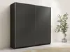 AX LIVING Garderobekast, grijs, 200 cm – Adelna kast zonder Productafbeelding-voorbeeld 2