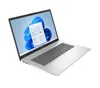 A silver HP laptop is shown from a diagonal angle against a white background. Produktbild-Vorschau