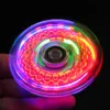 LED Fidget Spinning Toy Clear Light Up Finger Cube Anti Anteprima dell’immagine prodotto 5
