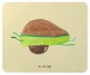 Mr. & Mrs. Panda Mauspad Avocado Yoga - Gelb Pastell - Produktbild-Vorschau 1