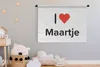 MuchoWow® Wandteppich Wandbehang Ich liebe - Mary - Mädchen Produktbild-Vorschau 3