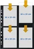 HERMA Fotosichthüllen 100 x 150 mm hoch schwarz 10 Hüllen Náhľad obrázku produktu 4