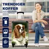 MuchoWow® Koffer Handgepäck Trolley Rollkoffer Kleine Produktbild-Vorschau 2
