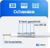hb-digital 50m Koaxialkabel Galaxy mit Außen Durchmesser Produktbild-Vorschau 2