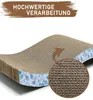4x Kratzbretter mit Minze für Katzen | Kratzbrett aus Pappe Produktbild-Vorschau 3