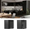 Eckhängeschrank Vicco R-Line Schwarz Hochglanz 57 cm, Model Produktbild-Vorschau 2