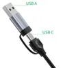 rozbočovač 4 v 1 Type-C/A na USB 3.0 / LAN RJ45 Fast Náhľad obrázku produktu 6
