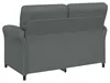 vidaXL Sofa Set 2 stk. Dunkelgrau Stoff Produktbild-Vorschau 6