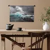 MuchoWow® Wandteppich Wandbehang Ozean - Sturm - Welle Produktbild-Vorschau 6