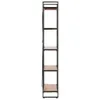 vidaXL Knihovna 5 přihrádek 60x30x180 cm Akátové masivní Náhled obrázku produktu 4