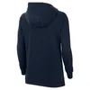 The back view of a navy blue Nike hoodie. Anteprima dell’immagine prodotto