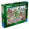 Rompecabezas navideño de 1000 piezas - Escena navideña Vista previa de la imagen del producto 1
