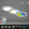 LED Einbauleuchten Bad RGB Fernbedienung dimmbar IP65 Produktbild-Vorschau 2
