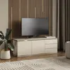 Lowboard Vicco Linette Cashmere 135 x 48.6 cm mit 2 Türen Produktbild-Vorschau 3