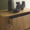 sweeek - Kommode mit geriffeltem Holzkdekor 3 Schubladen - Produktbild-Vorschau 6