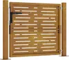 vidaXL Cancello da giardino 105x80 cm in acciaio corten Anteprima dell’immagine prodotto 4