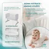 Matrace Lantigo AERO 2-stranná 40x90 cm Prodyšná | Kočárek Náhled obrázku produktu 5