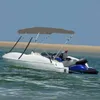 vidaXL 4-Bow Bimini-Top Grau 243x210x137 cm Náhled obrázku produktu 2