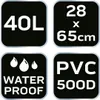 NEO TOOLS Zaino impermeabile 40L in PVC 500D - borsa e Anteprima dell’immagine prodotto 7