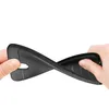 Hands bending a black phone case to show its flexibility. Produktbild-Vorschau