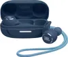 A pair of blue JBL wireless earbuds with their charging case. Náhľad obrázku produktu
