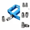 Ein Paar langlebige MTB Rennrad Fahrrad Pedal Extender Produktbild-Vorschau 2
