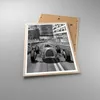 Gerahmtes Poster - Rahmen in heller Eiche - Formel 1 Retro Produktbild-Vorschau 3