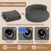 COSTWAY Canapé gonflable, canapé pneumatique rond avec Voir les images du produit 5