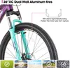 HILAND 26 Zoll Mountainbike Damen mit Lock-Out Federgabel Produktbild-Vorschau 4