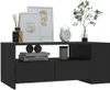 vidaXL Couchtisch Schwarz 102x55x42 cm Holzwerkstoff - Produktbild-Vorschau 6