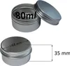 6 Aluminium-Dose rund mit Deckel leer Metalldosen Schachtel Produktbild-Vorschau 2
