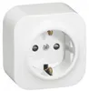 Presa di corrente 1 uscita, Schuko, bianco - Legrand 782420 Anteprima dell’immagine prodotto 5